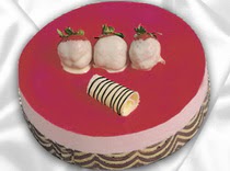 pasta siparisi 4 ile 6 kisilik yas pasta ilekli yaspasta Kkkaya online iek gnderme